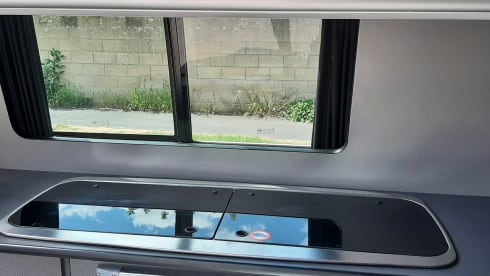 4 berth Volkswagen campervan from 2005