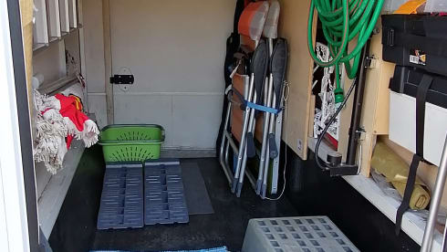Capitano – The Captain's camper is already ready to leave.