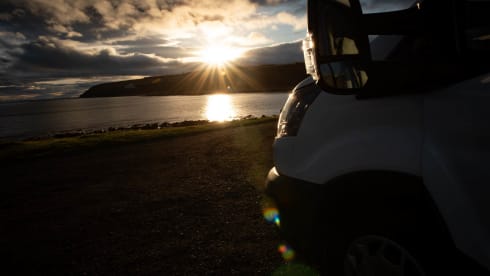Priya – NC500 6 person Motorhome Campervan Hire Inverness Airport