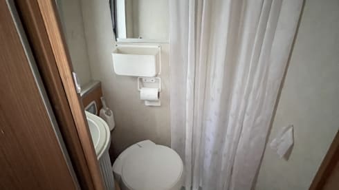 The bus – 4 berth, fully loaded 