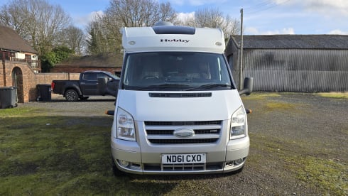 Monty  – The Best 4 berth Ford semi-integrated from 2011. 