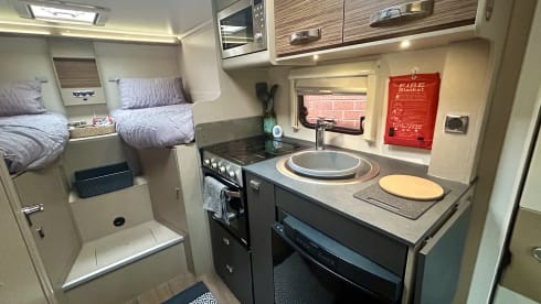 Modern 2020 well equipped 6 berth Swift motorhome 