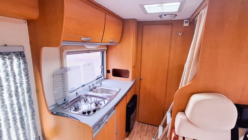 4P Roller Team / CI Elliot 10 Alcove with bunk bed from 2008