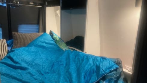 atmospheric spacious 2 person mercedes camper bus