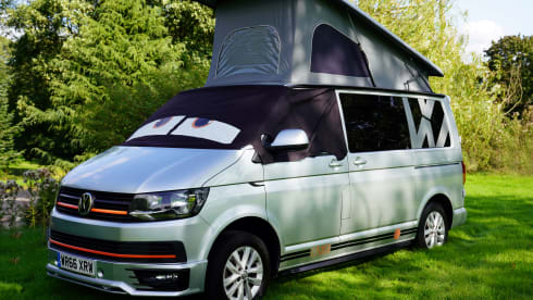 Miles – Miles, der luxuriöse Volkswagen Pop-Top-Wohnmobil mit 4 Schlafplätzen