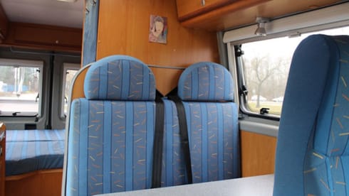 Comfortable camper bus