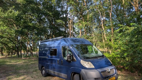 newly built camper