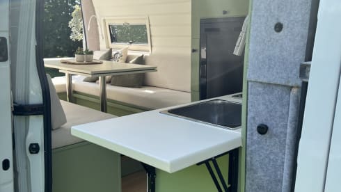 Modern attractive spacious self-build 2024 camper