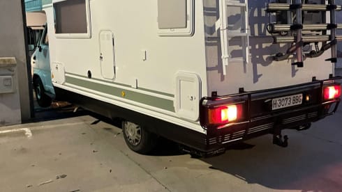 Classic camper ideal for a tour in beautiful Andalusia