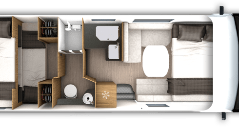 Very spacious family-integrated (new!)