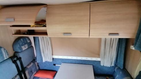 Capitano – The Captain's camper is already ready to leave.