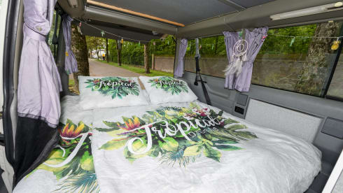 Tropical - Cozy and robust VW T4 multivan with sleeping roof