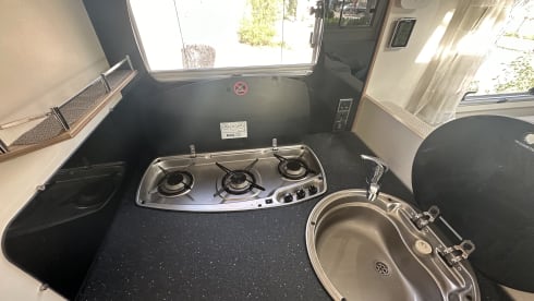 Fully off grid 4 berth Pilote semi-integrated motorhome from 2019