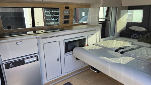 4 berth Volkswagen campervan from 2020