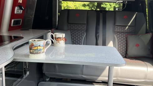 4 berth Volkswagen campervan from 2021