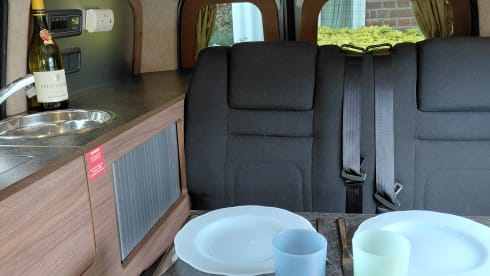2 berth Nissan campervan from 2016