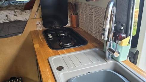 Herdy 🐑 – ✨ Luxuriöser Campervan mit 2 Schlafplätzen – nur für Erwachsene | Autarkie-fähig | Hundefreundlich ✨