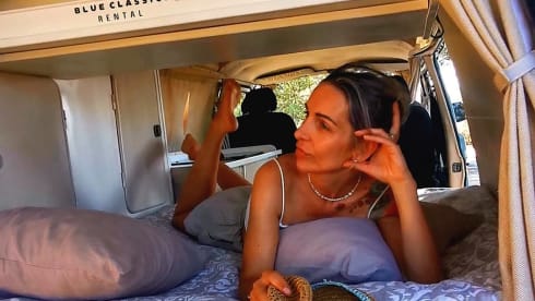 Azul  – Rent a Campervan Blue CLassics ‘s Volkswagen T3