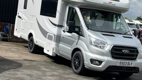 6 berth Roller Team bus from 2023