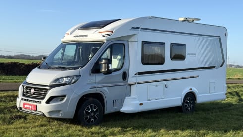 Luxe Weinsberg camper voor 4p
