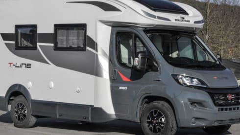 Serenity – 4 berth Roller Team semi-integrated from 2025