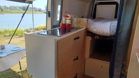 Renault master 165 pk, nieuwe inrichting  – 2p Renault bus from 2015
