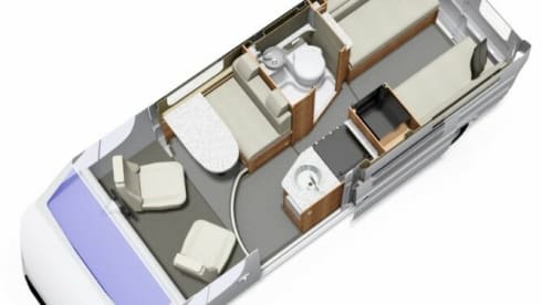 Elddis Autoquest CV40, 3 berth, 2019, loads of extras