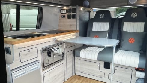 4 berth Volkswagen campervan from 2020
