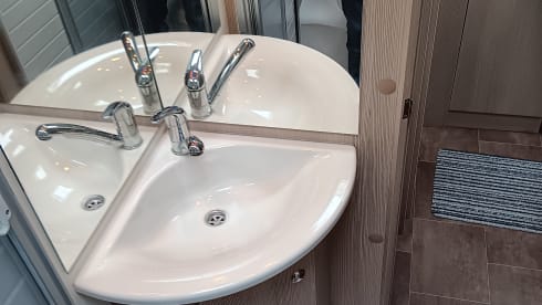 Bertie  – 4 berth Bürstner semi-integrated from 2012