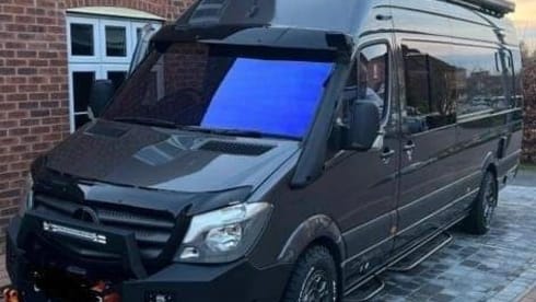 A truly luxurious off grid vehicle 