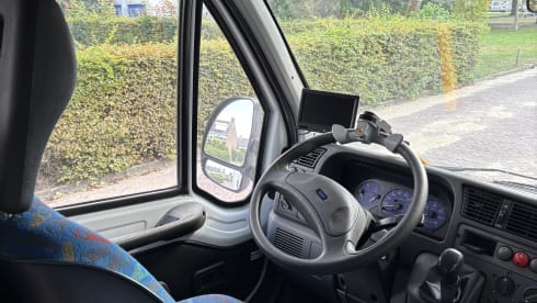 Echte gezinscamper – 6p Hymer alcove from 2000