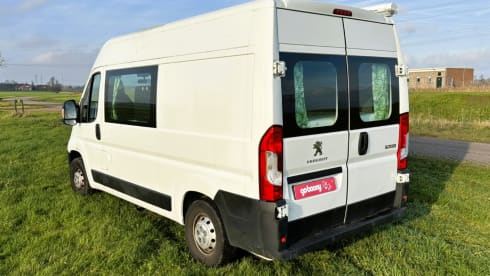Fijne Peugeot Boxer voor 2 personen