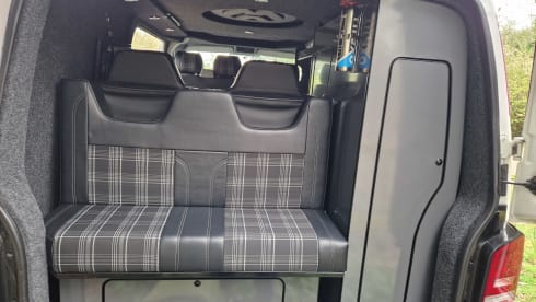 4 berth Volkswagen campervan from 2015
