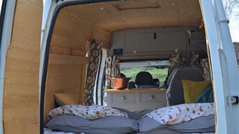 Iris – Quirky campervan designed for couples, families or anyone