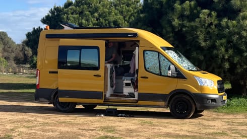2-seater Ford bus from 2016