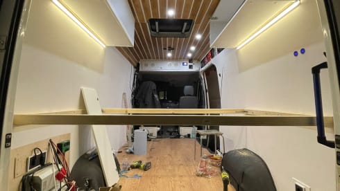 Camper Van Mercedes Sprinter (self-conversion).