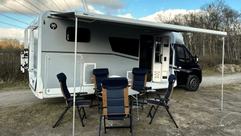 CampEropuit - automaat tot 5 p – 4/5p automatic Sunlight from 2024