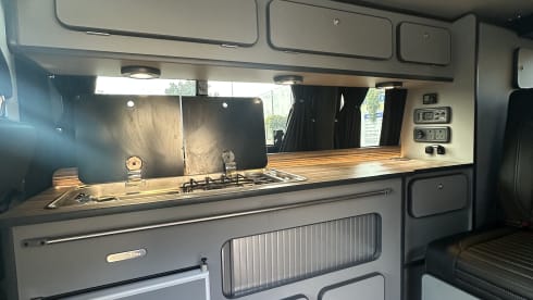 FIGURE 01 – 4 berth Volkswagen campervan from 2022