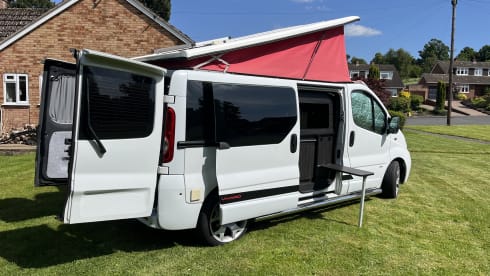 Calipso – 2 berth vauxhall Vivaro campervan  2013