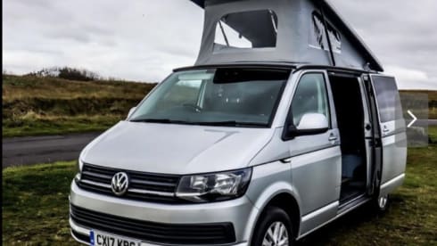 4 berth Volkswagen highline campervan from 2017