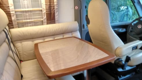 luxurious mobile home integral Bûrstner