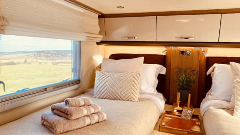 The Hilton – Looking for a Five Star hotel on wheels?? 