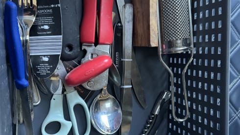 Large camper very spacious boot new looking interior fixed comfy bed.  – 3 berth Peugeot bus from 2007