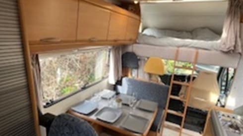 6 berth Fiat Moterhome insurance included