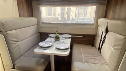6 berth Roller Team alcove from 2017
