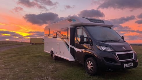 Modern 4 berth Bailey Approach Autograph 2015