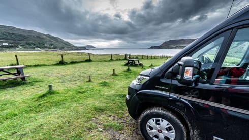 Tony – AUTOTRAIL 67 perfect for couples. Can sleep 4 with driveaway tent.