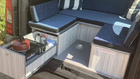 2 berth Peugeot Tepee Micro Camper