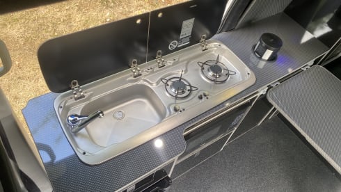 4 berth Volkswagen bus from 2012