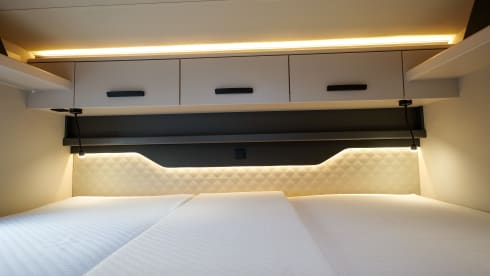 3-seater Knaus semi-integrated from 2026